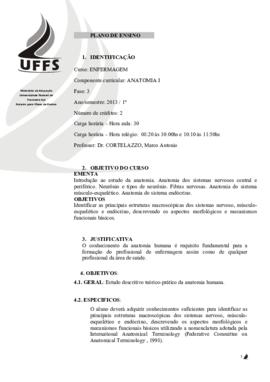 Anatomia I