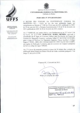 Portaria 297-GR-2013