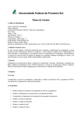 Redes de Computadores