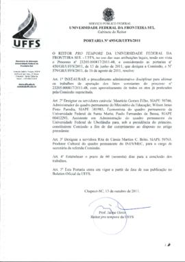 Portaria 695-GR-2011