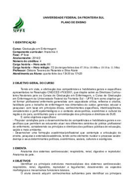 Anatomia II