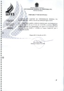 Portaria 528-GR-2011