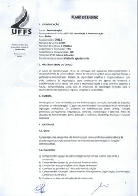 Introdução à Administração