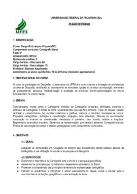 Cartografia Geral