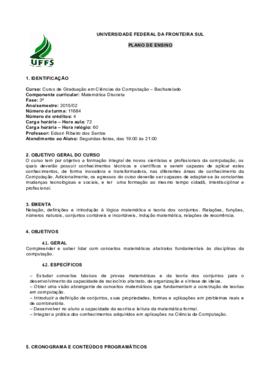 Matemática Discreta