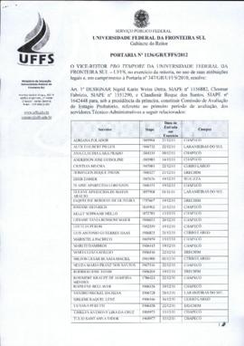 Portaria 1136-GR-2012