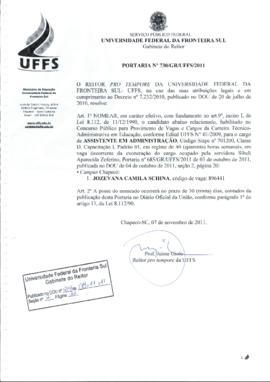 Portaria 730-GR-2011