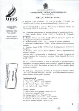 Portaria 219-GR-2013