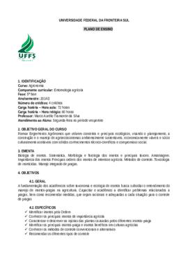 Entomologia Agrícola