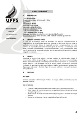 Administração Pública
