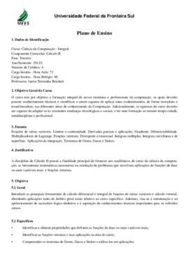 Cálculo II