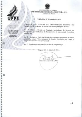 Portaria 511-GR-2011