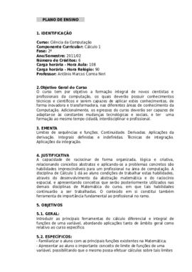 Cálculo I