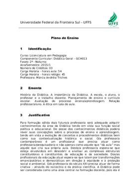 Didática Geral