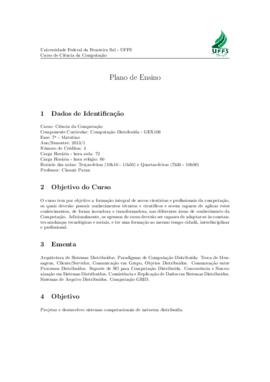 Computação Distribuída