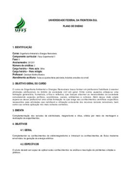 Física Experimental II
