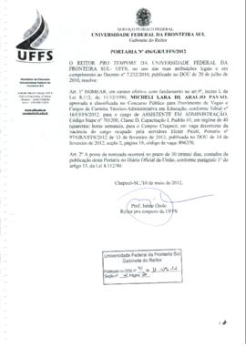 Portaria 456-GR-2012