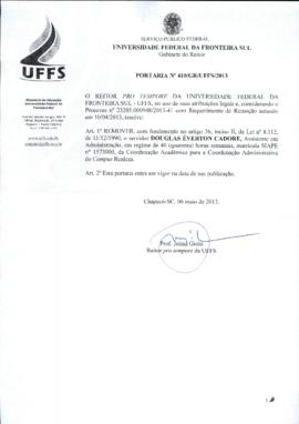Portaria 410-GR-2013