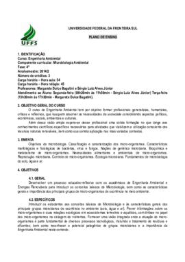 Microbiologia Ambiental