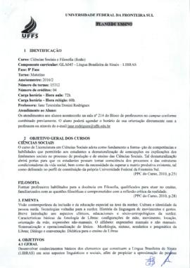 Língua Brasileira de Sinais