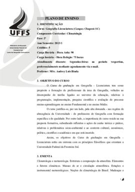 Climatologia
