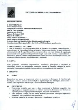 Administração Estratégica
