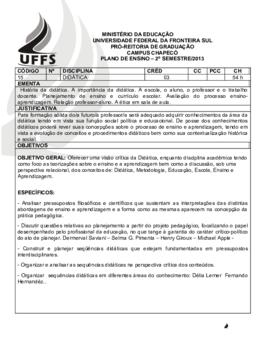 Didática Geral