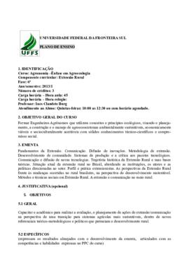 Extensão Rural