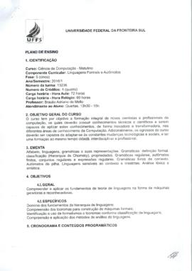 Linguagens Formais e Autômatos