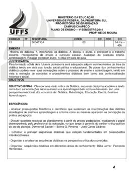 Didática Geral
