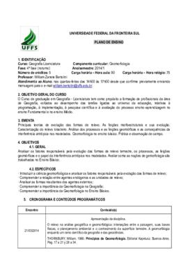 Geomorfologia