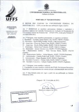Portaria 762-GR-2012