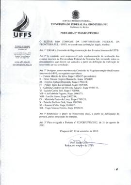 Portaria 954-GR-2012