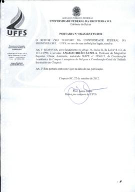 Portaria 1044-GR-2012