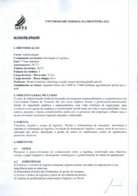 Introdução à Logística