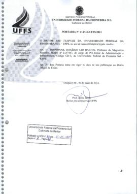 Portaria 414-GR-2011