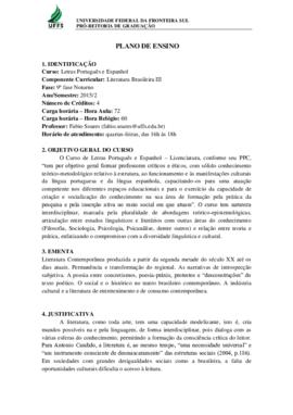 Literatura Brasileira III