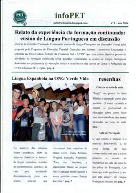Informativo - InfoPET - PET UFFS Chapecó