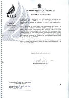Portaria 042-GR-2011