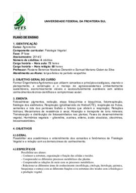 Fisiologia Vegetal