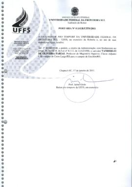 Portaria 011-GR-2011