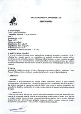Hidráulica II