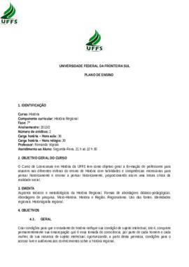 História Regional