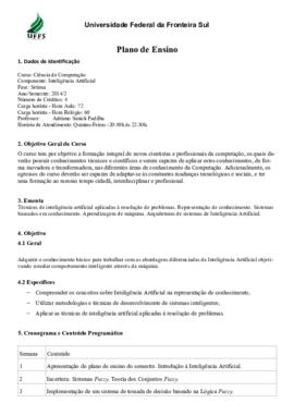 Inteligência Artificial