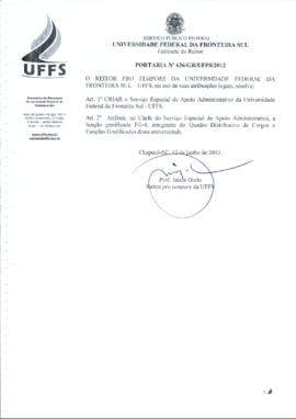 Portaria 636-GR-2012