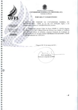 Portaria 113-GR-2011
