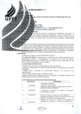 Ensino de História  Conteúdo e Metodologia