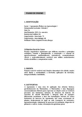 Cálculo I
