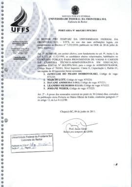 Portaria 446-GR-2011