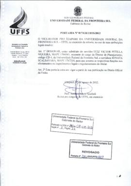 Portaria 817-GR-2012